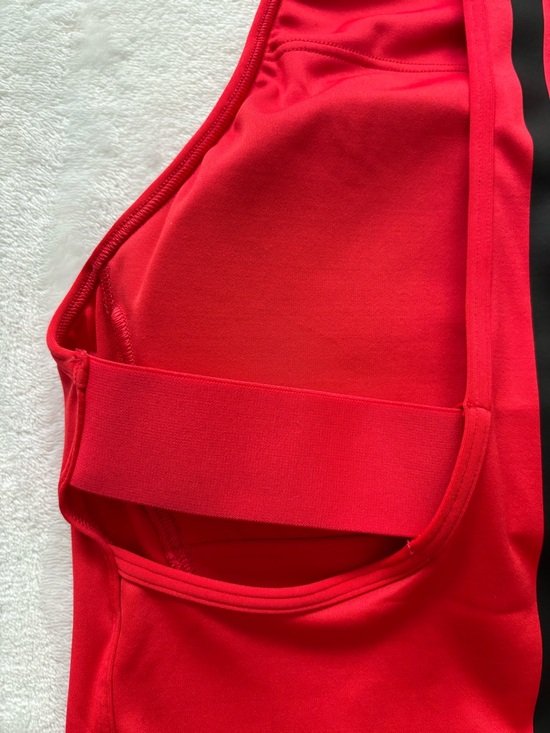 ADIDAS Primelist Pure Ruby Racerback 3-Stripes Bra Tank--NWT--L - Picture 8 of 16